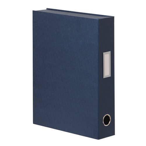 Lifestyle Paper Organizer Tool File A4  for Clean your desk: Navy