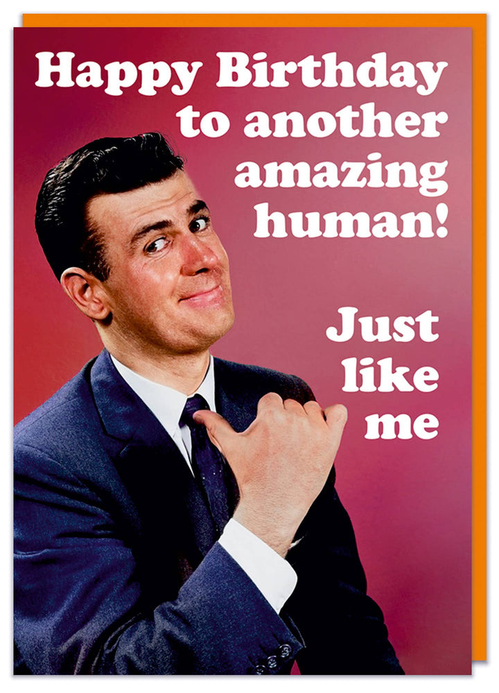 Another amazing human Greeting Card