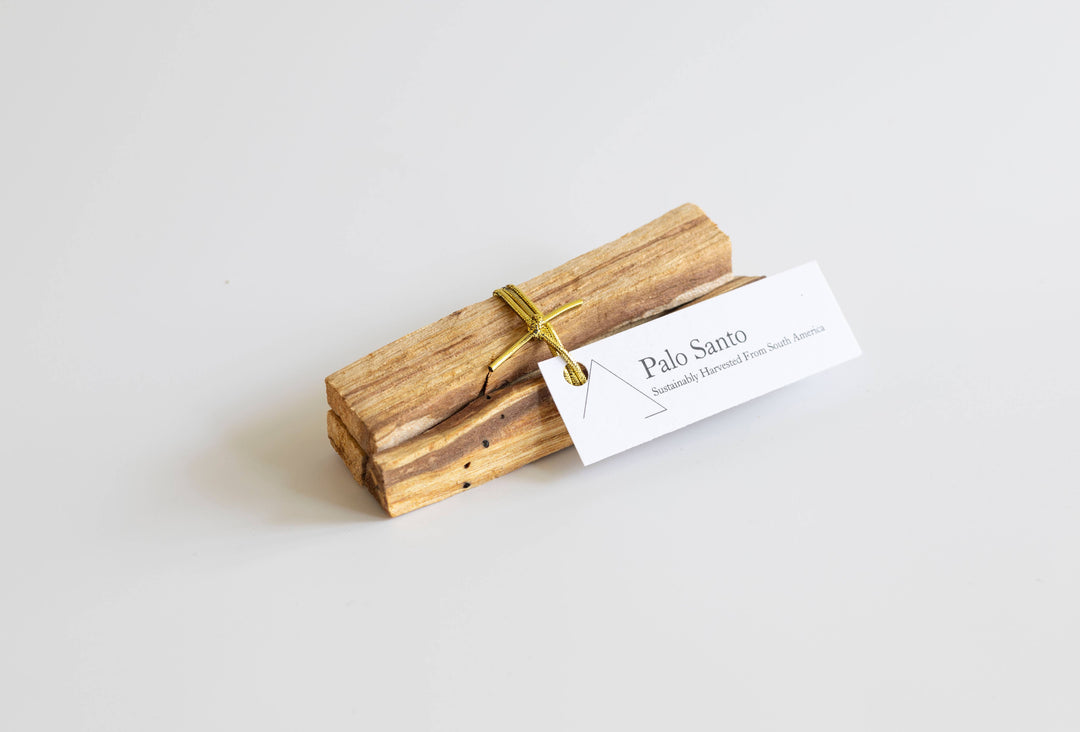 White Cylinder Striker 3 Piece Set w/ Palo Santo