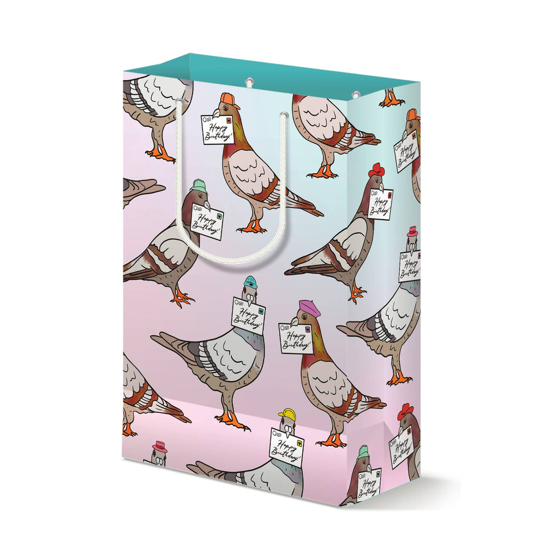 Pigeon Birthday Gift Bag