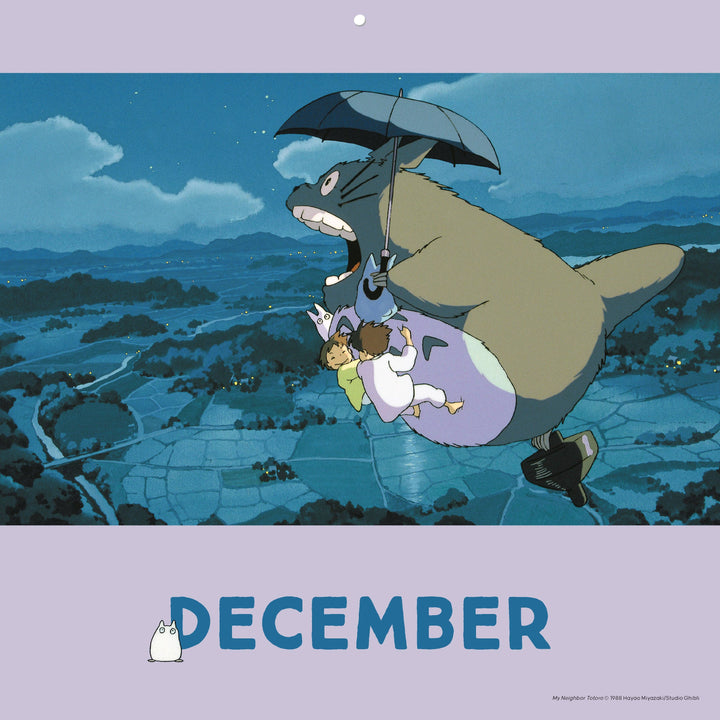 Studio Ghibli My Neighbor Totoro 2026 Wall Calendar