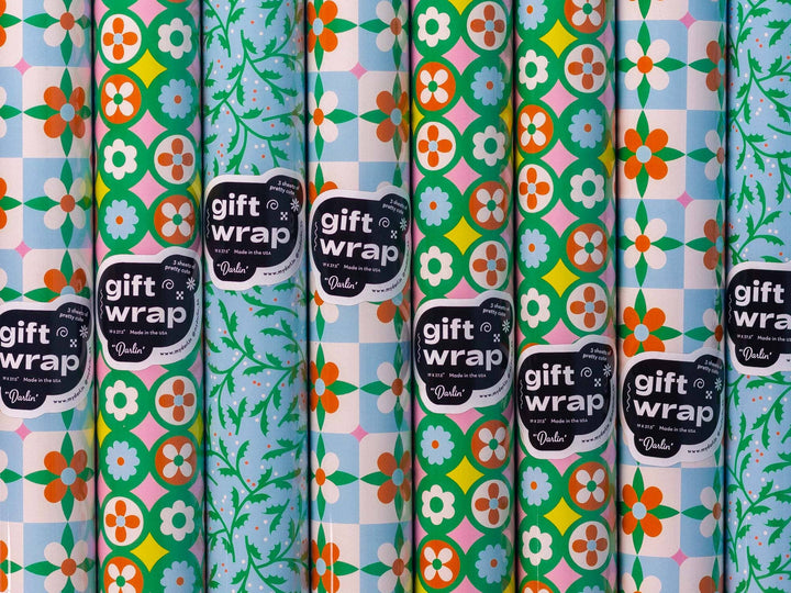 Holly &amp; Berries &amp; Christmas Gift Wrap Sheets or Roll