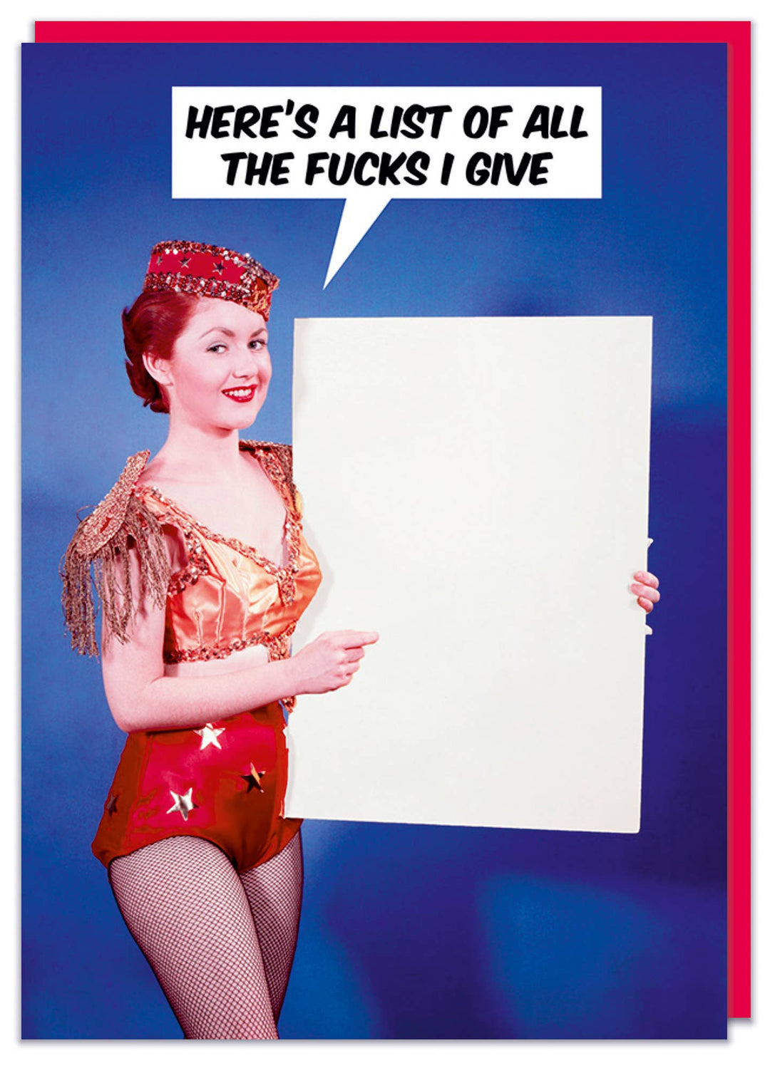 All the f***s I give Greeting Card