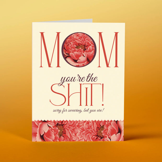 MOM FLOWER mother's day card