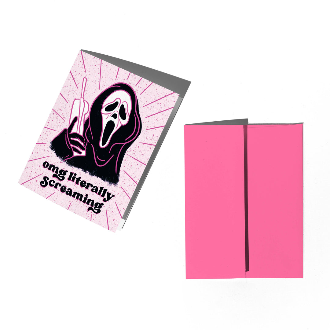 Scream Congratulations Card