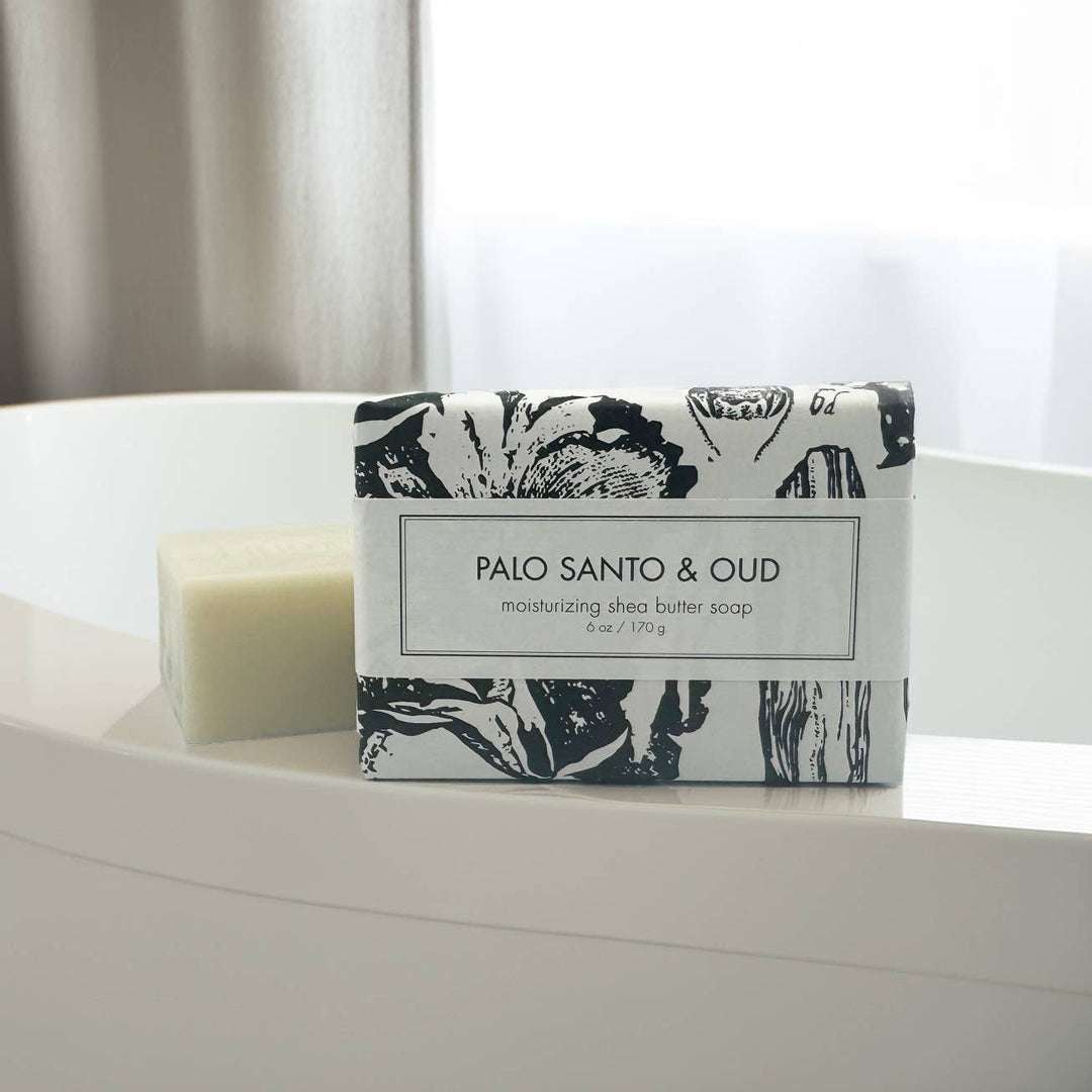 Palo Santo & Oud Shea Butter Bath Bar