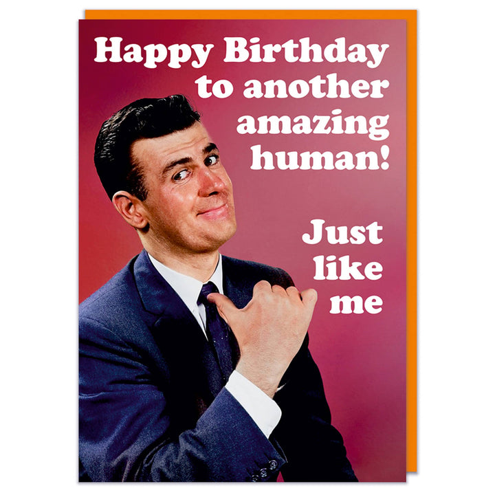 Another amazing human Greeting Card