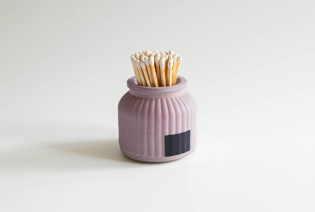 Apothecary Match Holder- Long Matches: Matcha