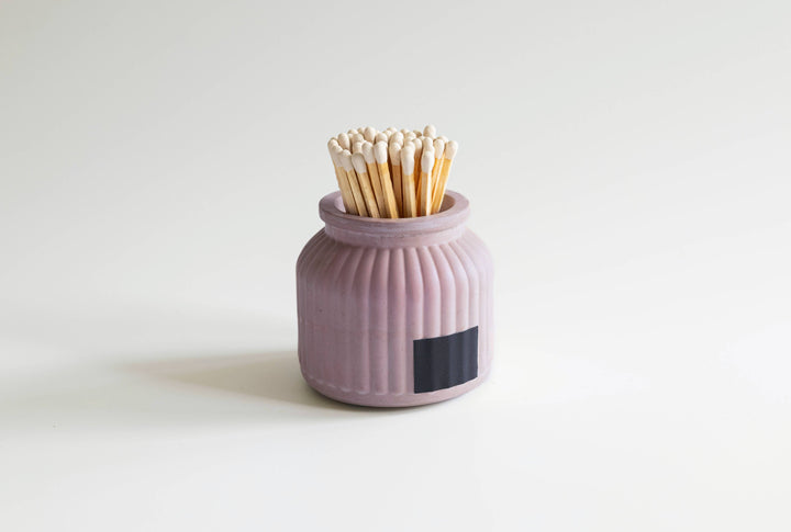 Apothecary Match Holder- Long Matches: Matcha