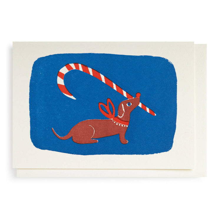 Dog | Notelet Christmas Card 🎄