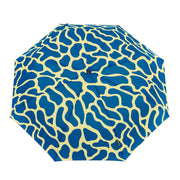The Daily - Blue Ripples Automatic Umbrella: Blue