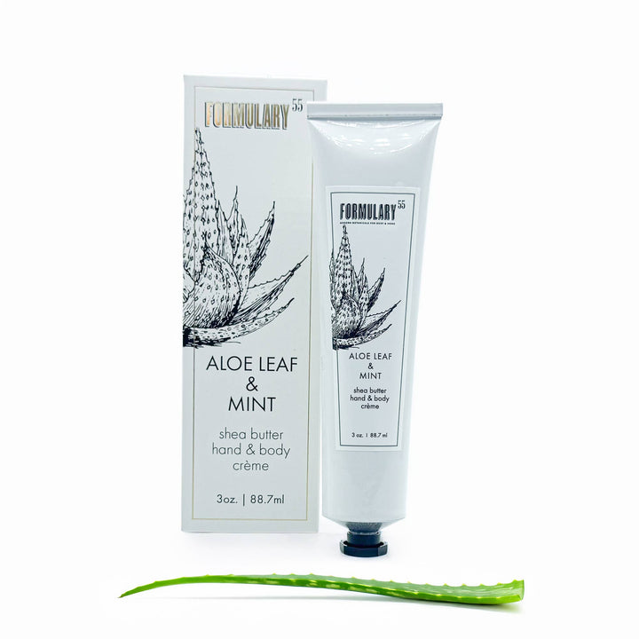 Aloe Leaf & Mint  - Shea Butter Hand Creme