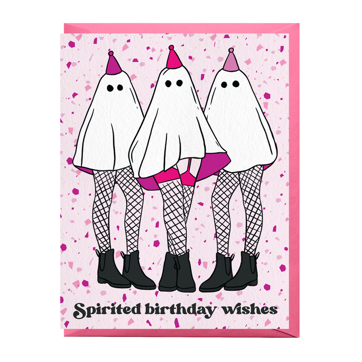 Ghost Birthday Card