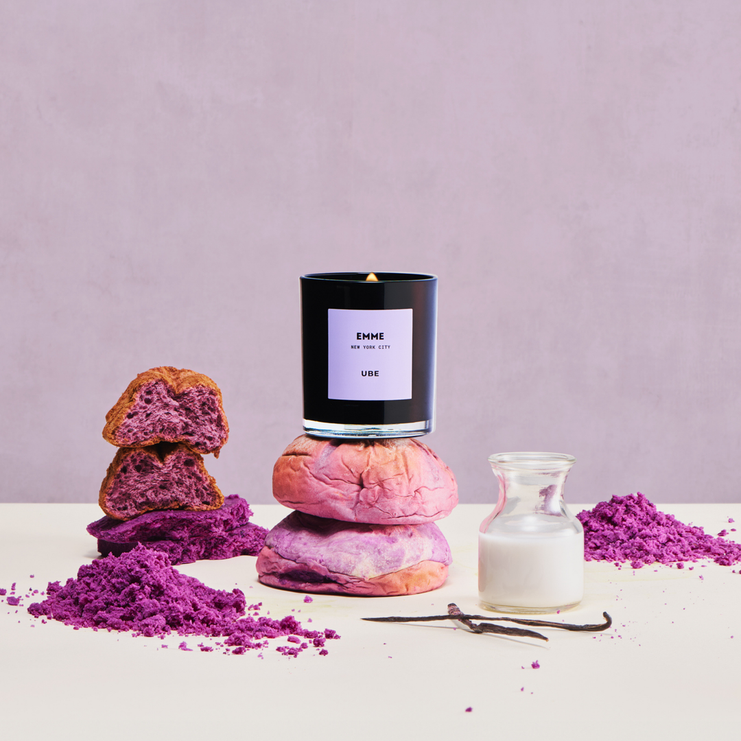 Ube  Candle Jar