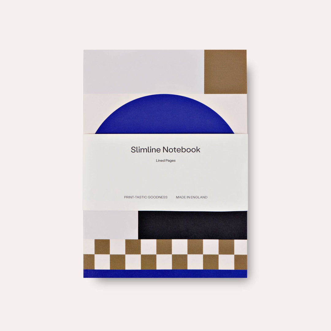 Ginger Slimline Notebook: Lined