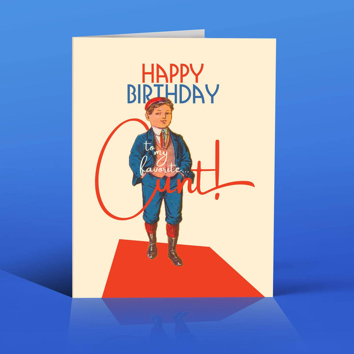 MY FAVORITE C*NT!!! funny, adult birthday card