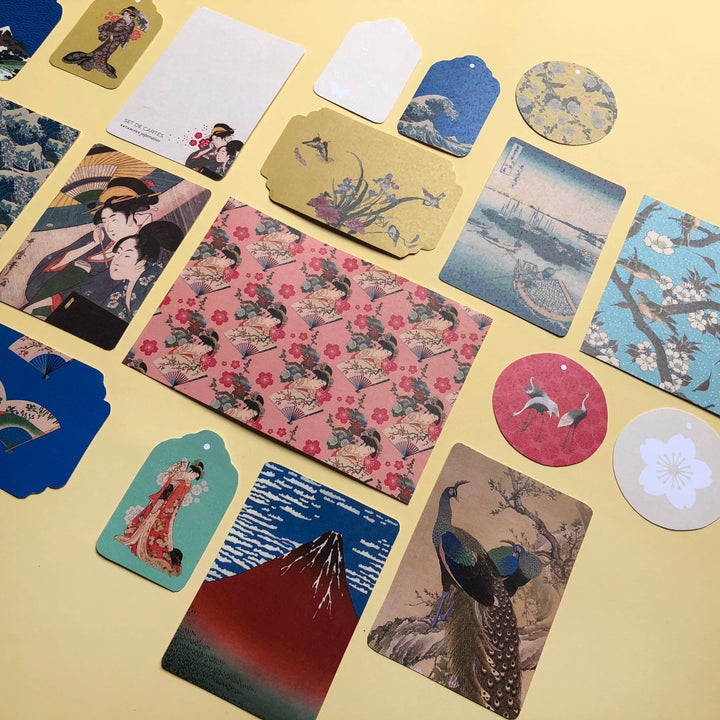 Stationery Sets - Japanese prints by Mon Petit Art