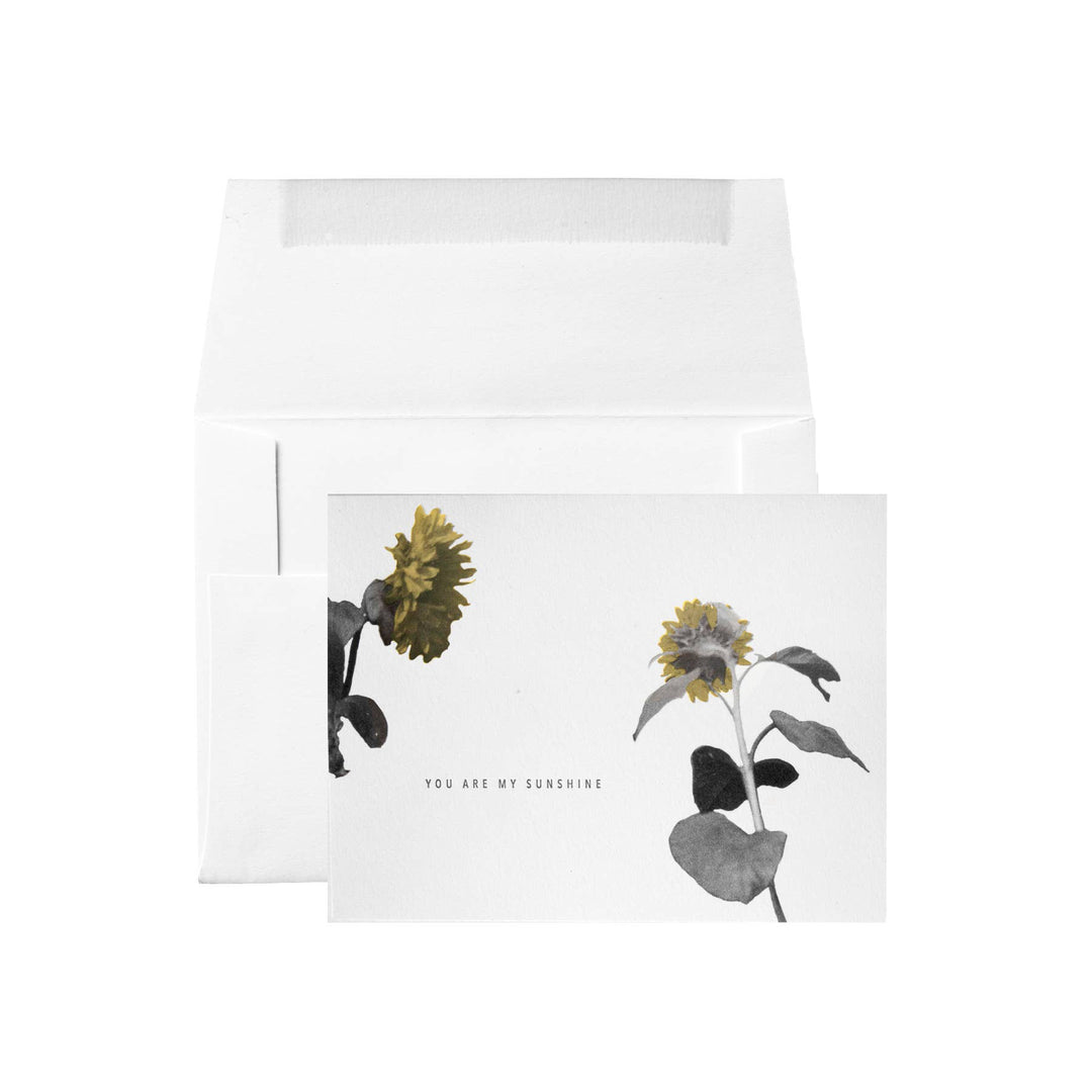 Sunflowers You Are My Sunshine Card