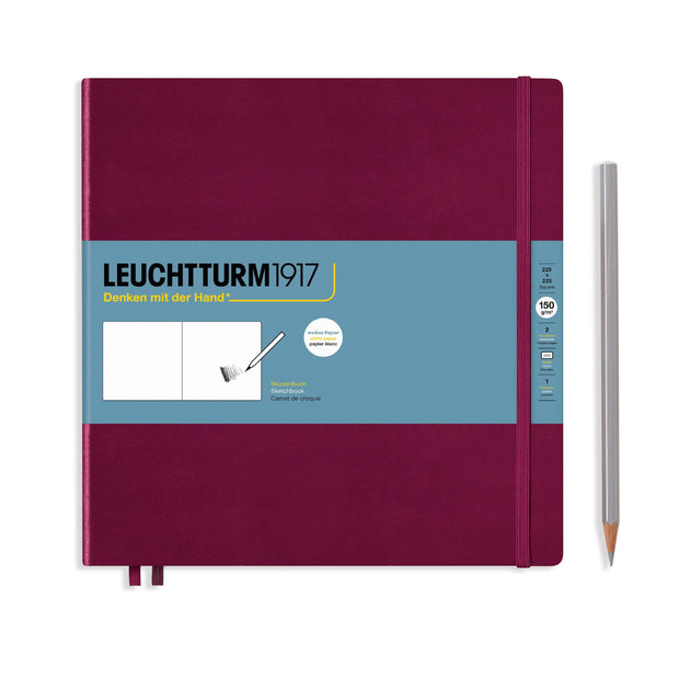 Sketchbooks - 150g/m² Paper Plain: Medium Landscape / Black