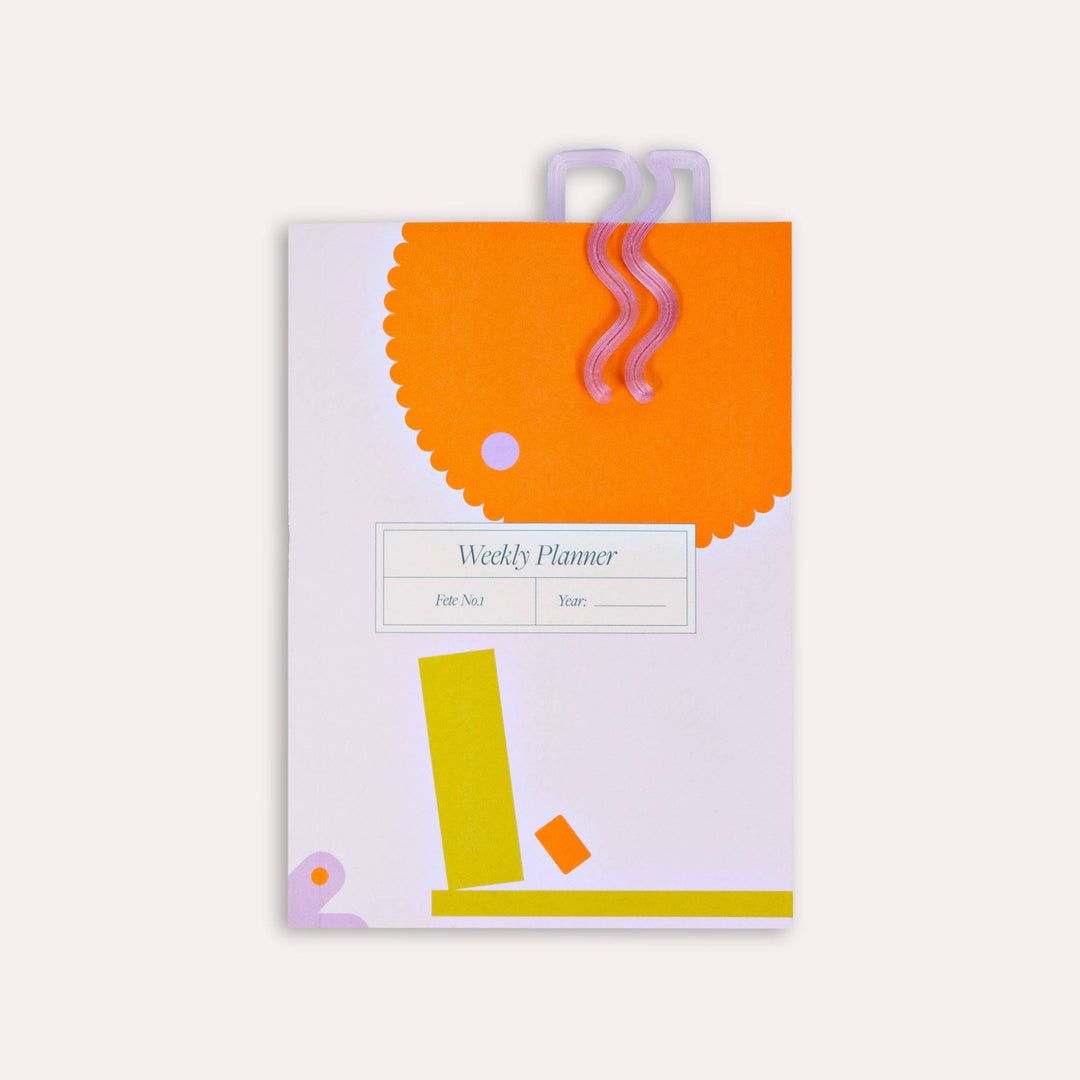Mini Translucent Miami 3D Printed Bookmark: Multicolour
