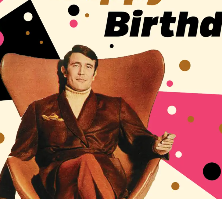 COOL MAN birthday card for men