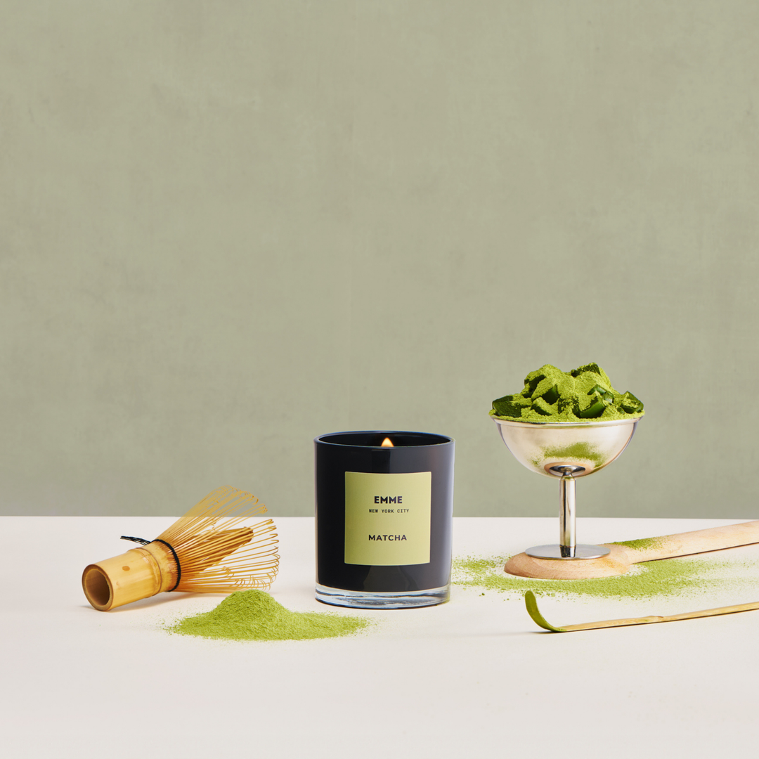Matcha Candle Jar