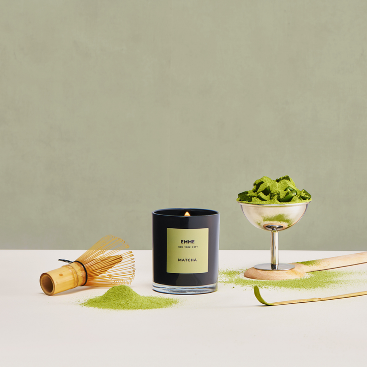 Matcha Candle Jar