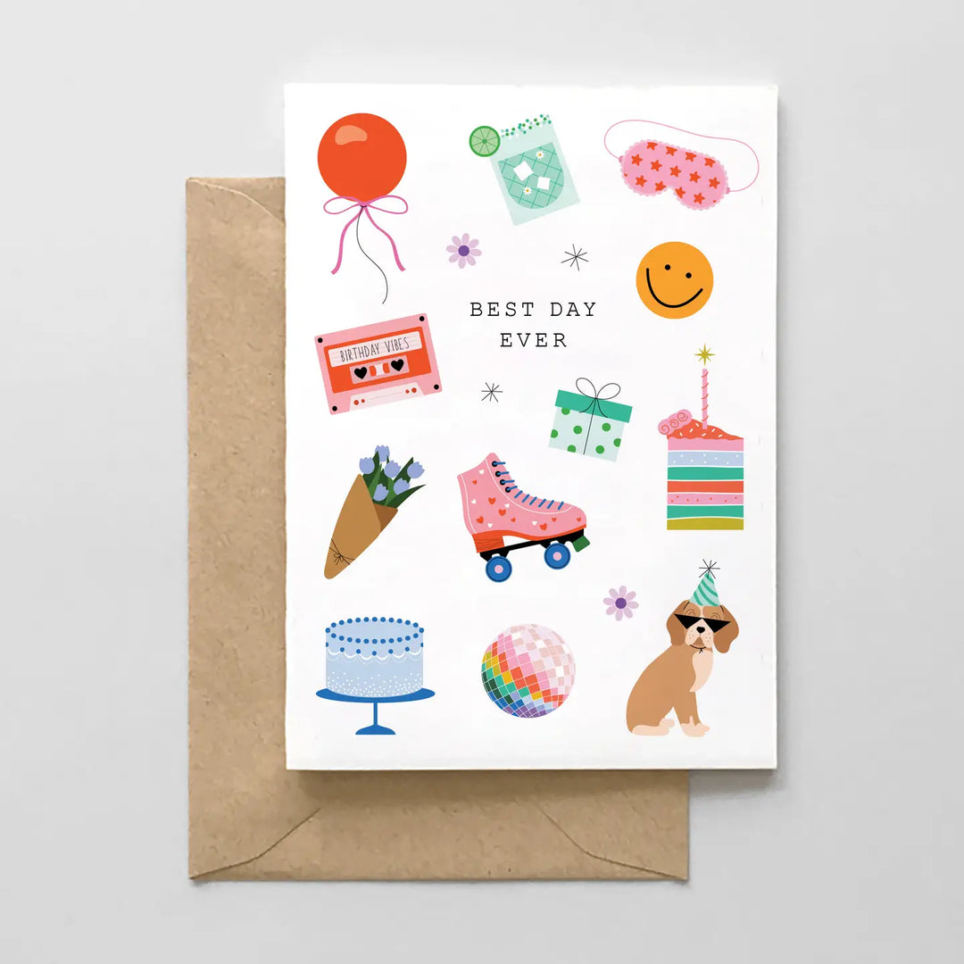 Best Day Ever - Birthday Card