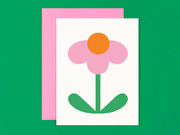 Flower Friend No. 6, Bud Blank Card