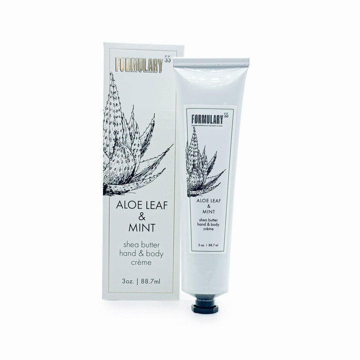 Aloe Leaf & Mint  - Shea Butter Hand Creme