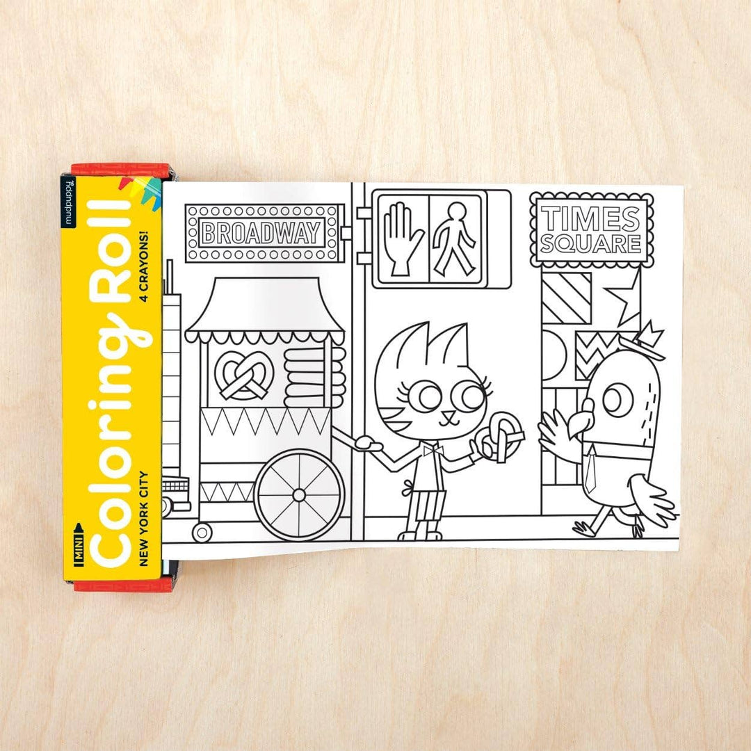 New York City Mini Coloring Roll