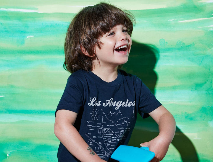 Brooklyn Toddler Tee: Navy / 2T