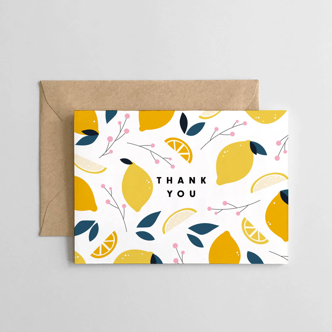 Thank You Lemons - Mini Boxed Set of 6 Cards