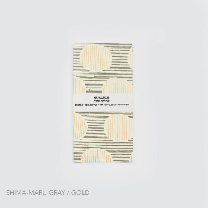 Large Envelope with Notecard Set: SHIMA-MARU RED x BLUE