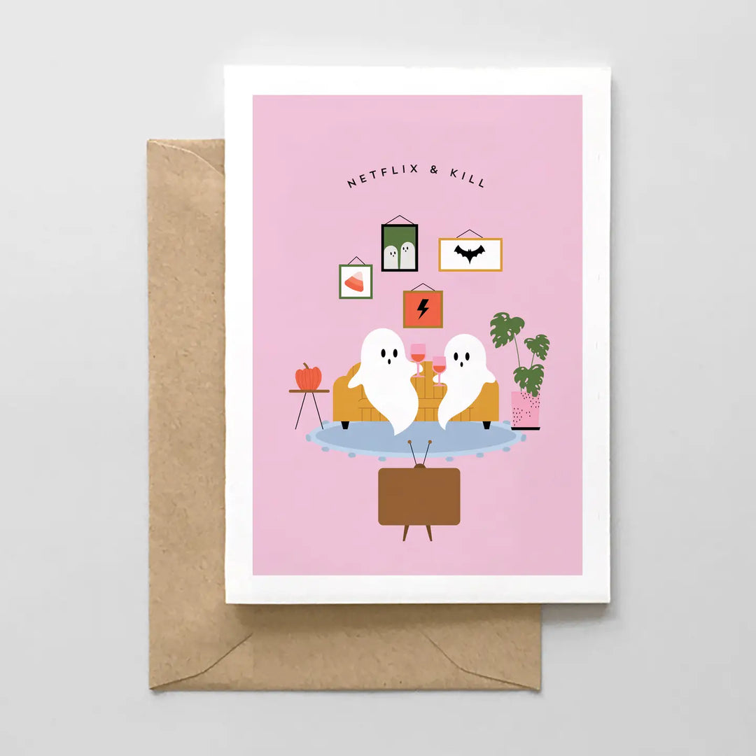 Netflix &amp; Kill - Halloween Card