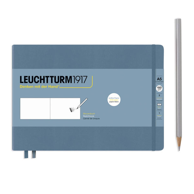 Sketchbooks - 150g/m² Paper Plain: Medium Landscape / Black