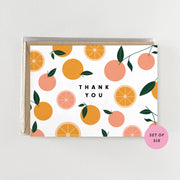 Thank you Oranges - Mini Boxed Set of 6 Cards