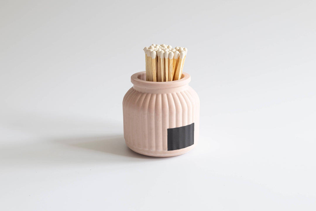 Apothecary Match Holder- Long Matches: Matcha