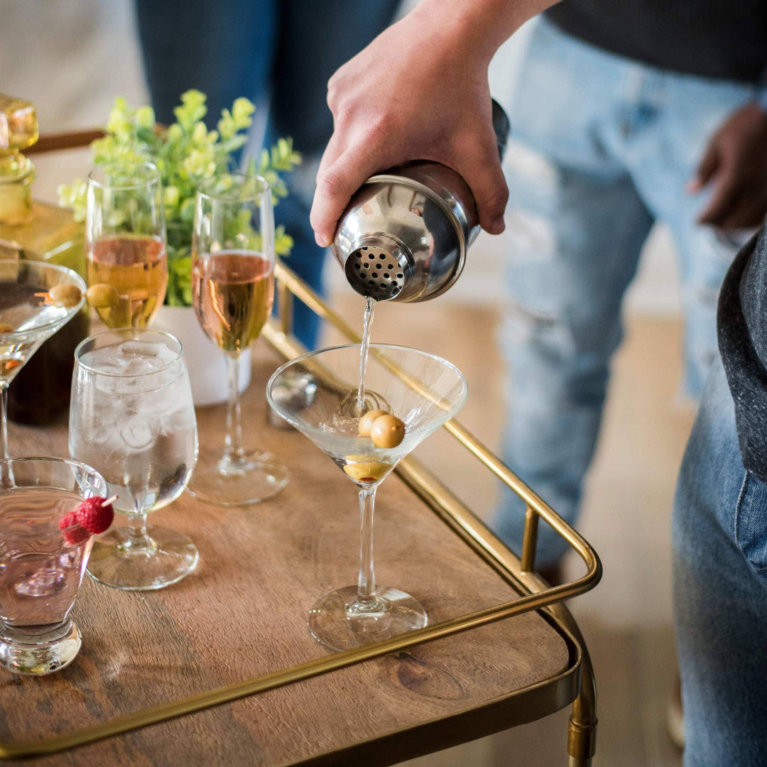 Libbey Essentials Martini Glasses, 8oz, Set of 6