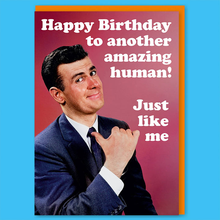 Another amazing human Greeting Card