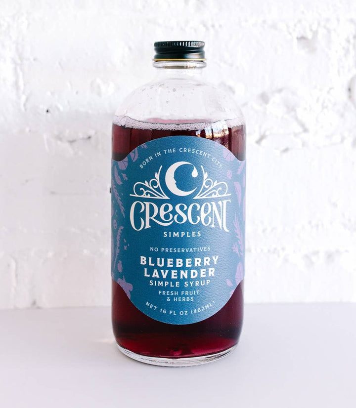 Bar Size Blueberry Lavender Simple Syrup