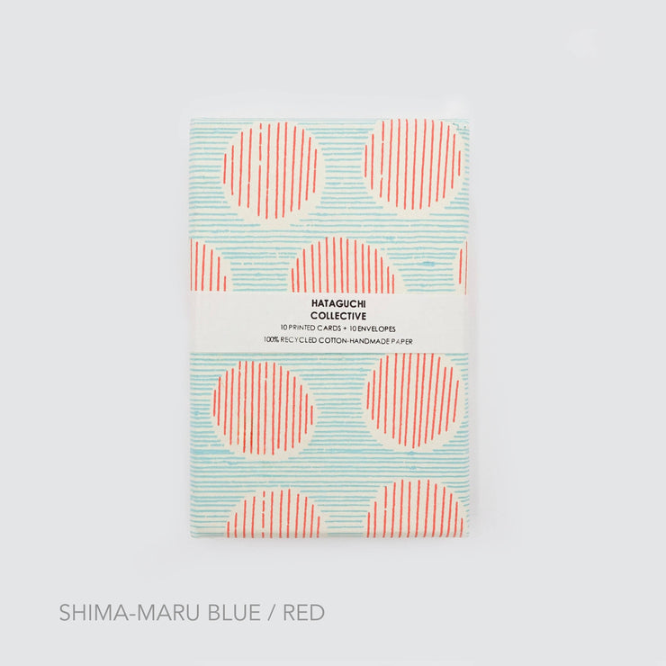 Greeting Card Set in Box: MIEKO FLOWER ORANGE