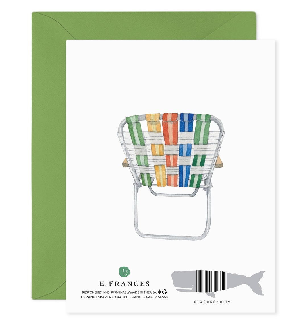 Lawn Chair Dad Father’s Day Greeting Card