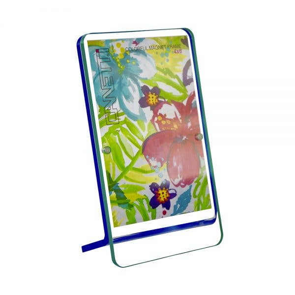 Colorful Magnet Frame 5"x7": White