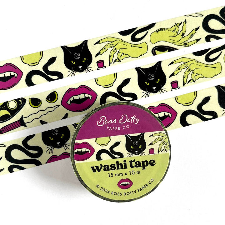 Spooky Icons Halloween Washi Tape