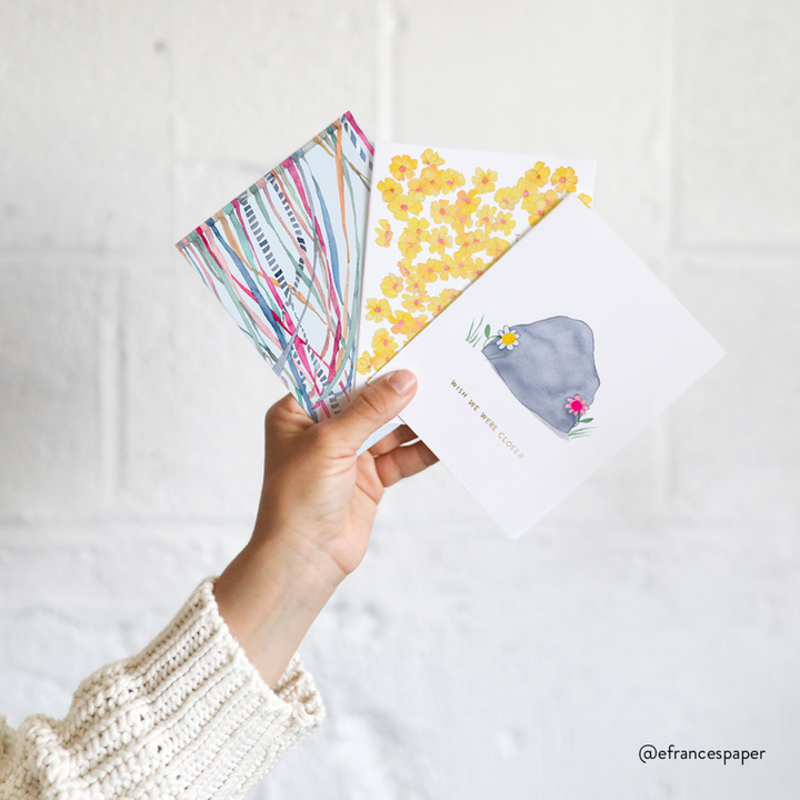 Welcome Little One Elephant Greeting Card