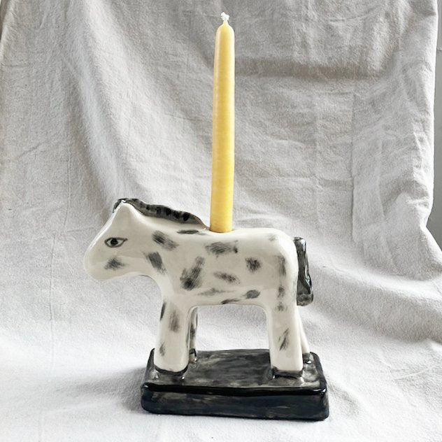 Standing Horse Candle Holder