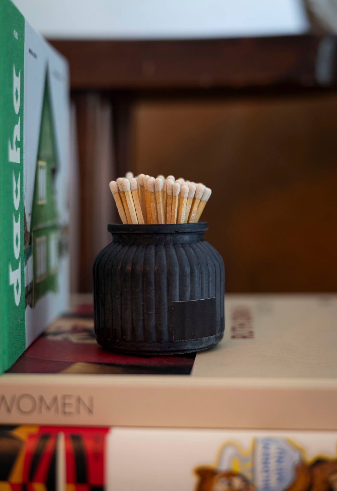 Apothecary Match Holder- Long Matches: Acai