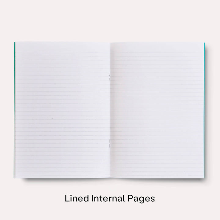 Ginger Slimline Notebook: Lined