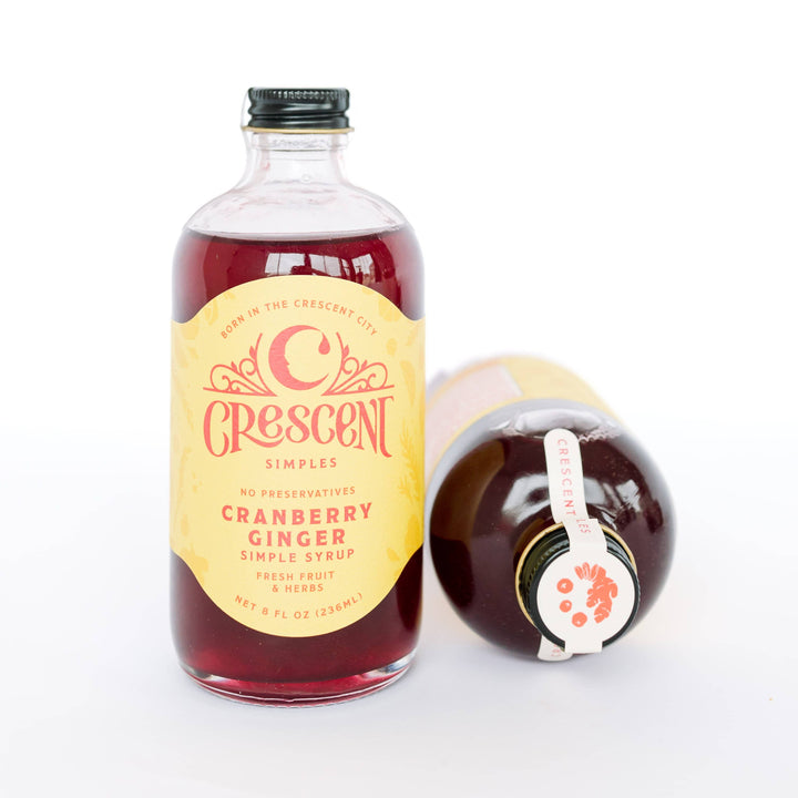 Cranberry Ginger Simple Syrup